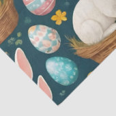 Happy Bunny Paasmodern Collectie Tissuepapier (Detail)