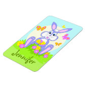 Happy Bunny Personalized Magnets Magneet (Linkerzijde)