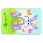 Happy Bunny Personalized Magnets Magneet (Horizontaal)