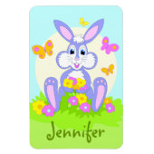 Happy Bunny Personalized Magnets Magneet (Verticaal)