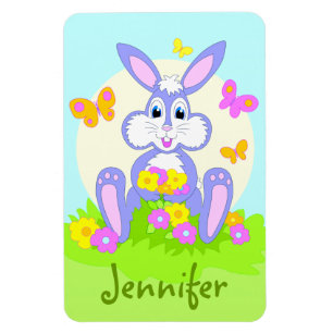 Happy Bunny Persoonlijke Magnets Magneet