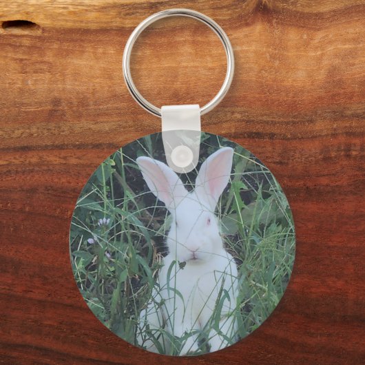 Happy Bunny Sleutelhanger (Achterkant)