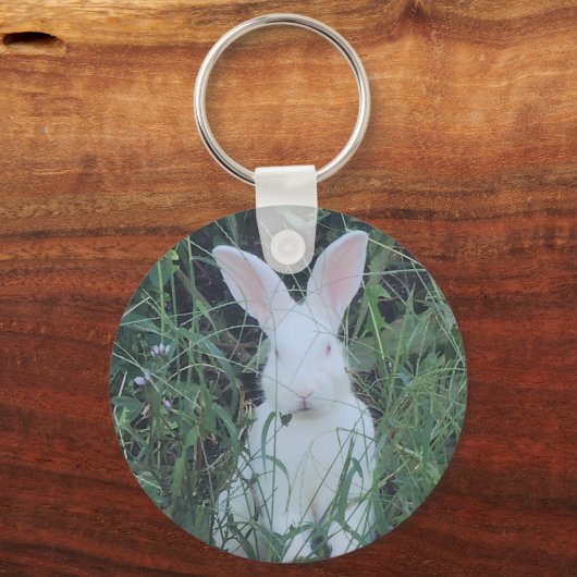 Happy Bunny Sleutelhanger (Voorkant)