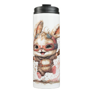 Happy Bunny Thermal Tumbler Thermosbeker