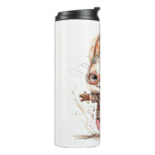 Happy Bunny Thermal Tumbler Thermosbeker (Gedraaid links)