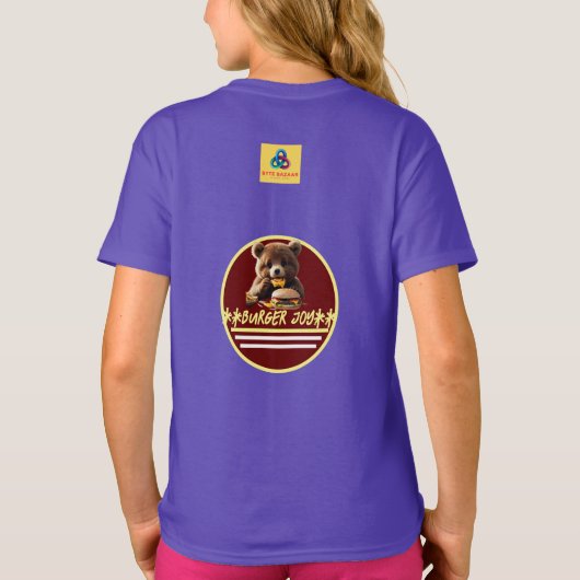 Happy Burger Beer T-shirt (Achterkant)