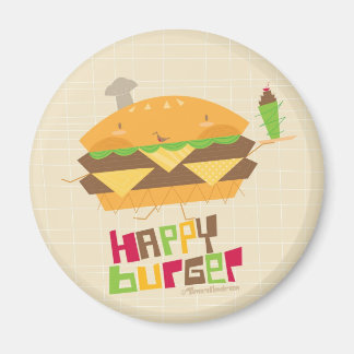 Happy Burger Magneet