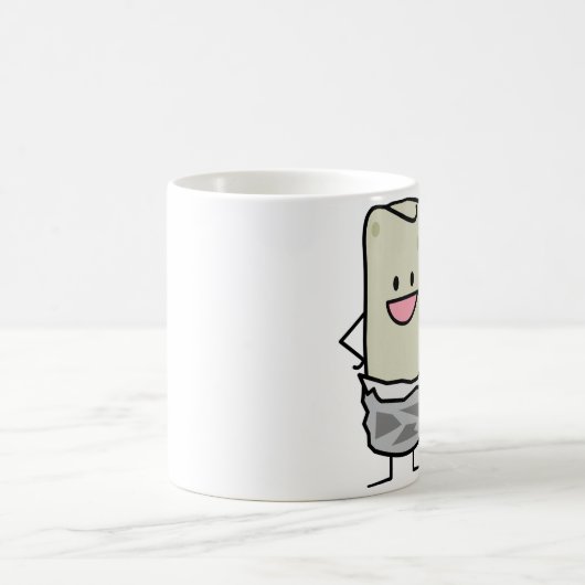 Happy Burrito Waving Hallo Koffiemok (Center)