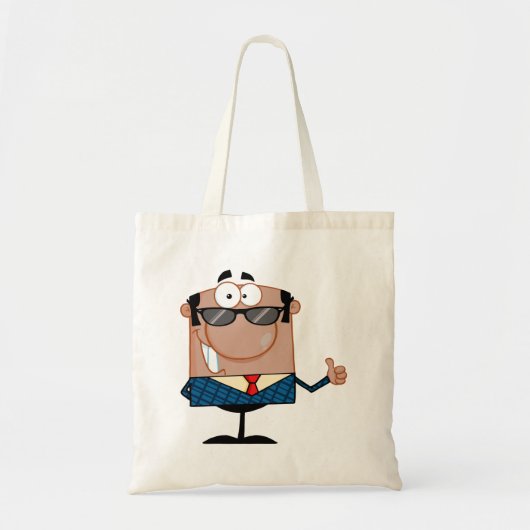 Happy Businessman Tote Bag (Voorkant)