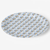 Happy Butterfly Baby shower Papier Bord (Gekanteld)