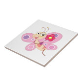 HAPPY BUTTERFLY GIRL TEGELTJE (Zijkant)