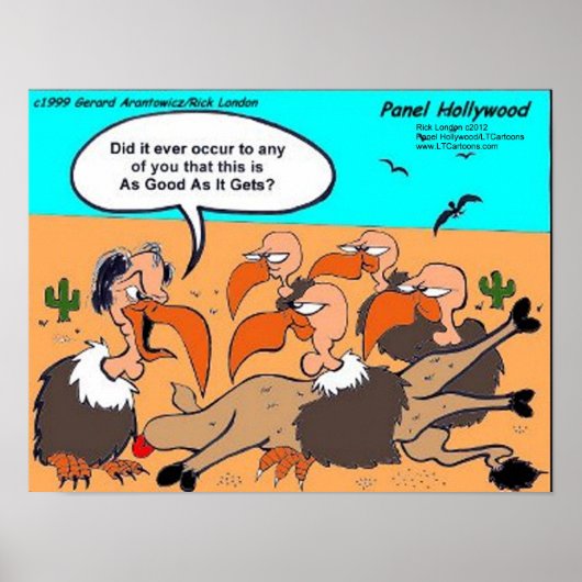 Happy Buzzards zo goed als het grappig poster krij (Voorkant)