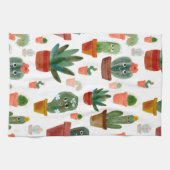 Happy Cacti Theedoek (Horizontaal)