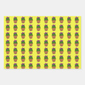Happy Cacti Wrapping paper (Voorkant 2)