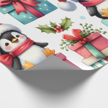 Happy Cadeau Pinguïns inpakpapier