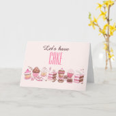 Happy Cake Day voor co-arbeider Birthday Card Kaart (Gele Bloem)