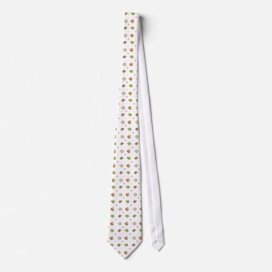 Happy Cakes en koekjes Stropdas (Voorkant)