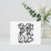 "Happy Calaveras" Mexico's Dag van de Dood Briefkaart (Staand voorkant)