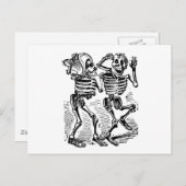 "Happy Calaveras" Mexico's Dag van de Dood Briefkaart (Voorkant / Achterkant)
