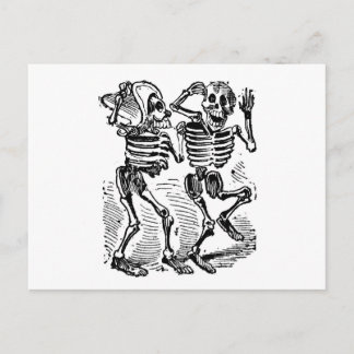 "Happy Calaveras" Mexico's Dag van de Dood Briefkaart