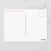 Happy California Native Plant Week! Briefkaart (Achterkant)