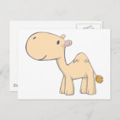 Happy Camel Briefkaart (Voorkant / Achterkant)