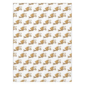 Happy camel cartoon illustratie tafelkleed (Voorkant)