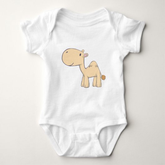 Happy Camel Cartoon Romper (Voorkant)