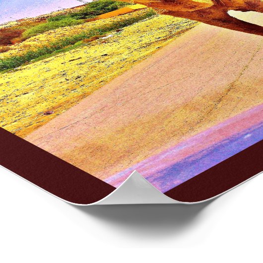 Happy Camel Poster (Hoek)