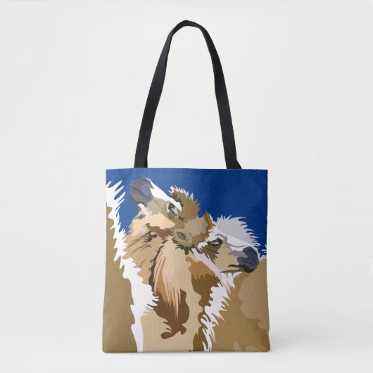 Happy Camels Tote Bag (Voorkant)