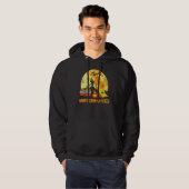 Happy Camp O Ween Camper Halloween Camping Hallowe Hoodie (Voorkant volledig)