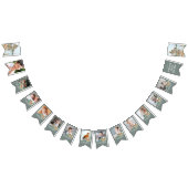 Happy Camper | 1e jaar 12 maanden Fotocollage Vlaggetjes (Alle)