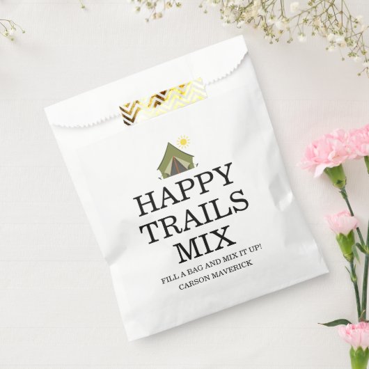 Happy Camper Adventure Birthday Bedankzakje (Gezegeld)