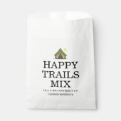 Happy Camper Adventure Birthday Bedankzakje (Voorkant)