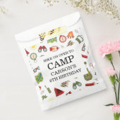 Happy Camper Adventure Birthday Bedankzakje (Gezegeld)