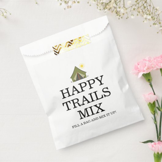 Happy Camper Adventure Birthday Bedankzakje (Gezegeld)