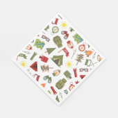 Happy Camper Adventure Birthday Servet (Hoek)