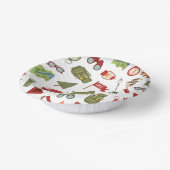 Happy Camper Adventure Kids Birthday Papieren Kommen (Gebogen)