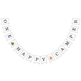 Happy Camper Adventure Verjaardag Vlaggetjes