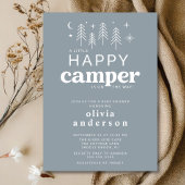 Happy Camper Baby shower Uitnodiging