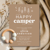 Happy Camper Baby shower Uitnodiging