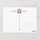 Happy Camper Bedankt Briefkaart (Achterkant)