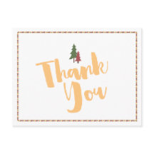 Happy Camper Bedankt Briefkaart