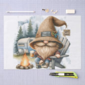 Happy Camper Beer Drink Gnome Tissuepapier (Craft)