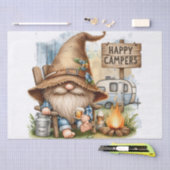 Happy Camper Beer Drink Gnome Tissuepapier (Craft)