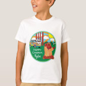 Happy Camper Beer T-shirt (Voorkant)