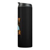Happy Camper Beer - Vakantie wandelen Campfire Cam Thermosbeker (Geroteerd rechts)