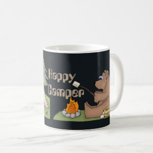 Happy Camper beren leuke koffie-mok Koffiemok