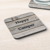 Happy Camper Bier Onderzetter (Linkerzijde)
