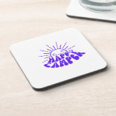 Happy Camper Bier Onderzetter (Linkerzijde)